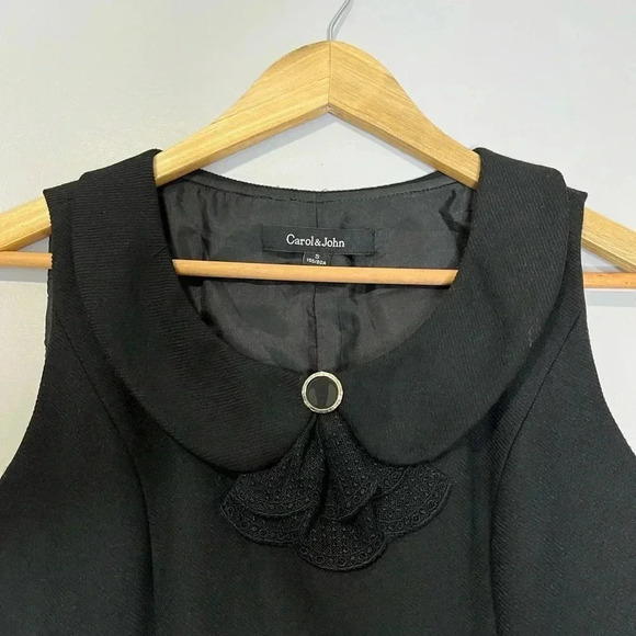 Carol & John Black Wool Jumper Dress - Picture 4 of 10